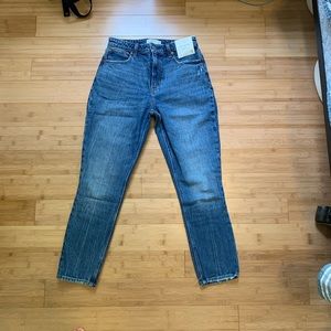 Curvy skinny hi rise jean